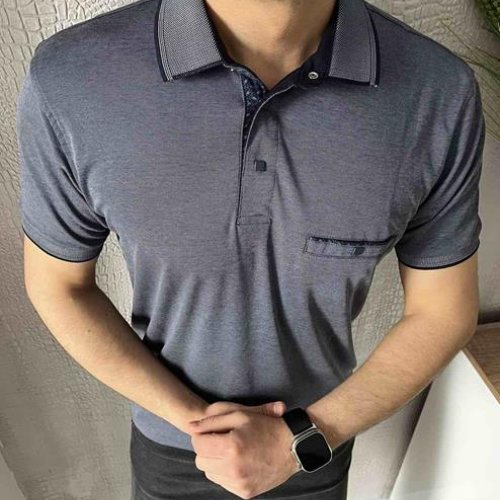 Футболка Nik (6XL-9XL) 56133 grey (лето) Nik 56133 grey