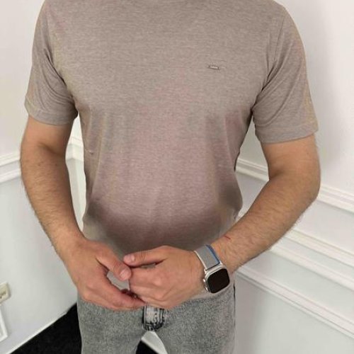 Футболка Nik (M-2XL) 56235 beige (лето) Nik 56235 beige