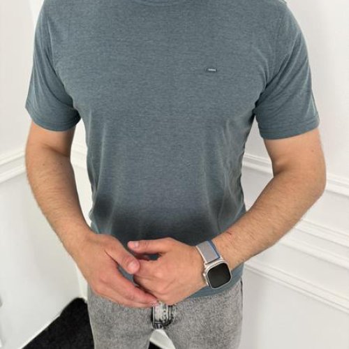 Футболка Nik (M-2XL) 56238 grey (лето) Nik 56238 grey