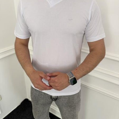 Футболка Nik (3XL-6XL) 56241 white (лето) Nik 56241 white