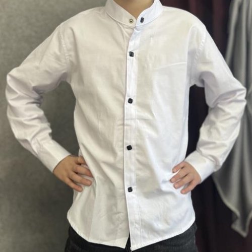 Рубашка Nik (11-16) 56268 white (деми) Nik 56268 white