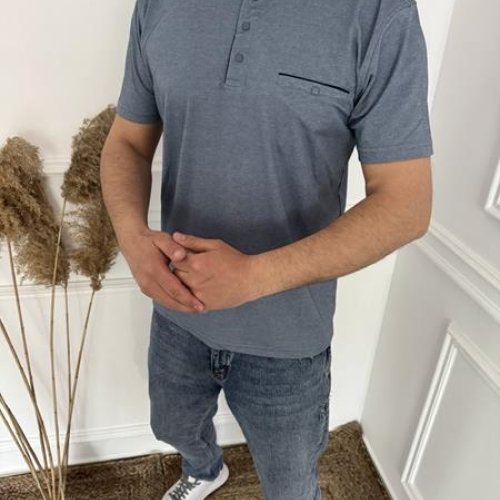 Футболка Nik (3XL-6XL) 56294 grey (лето) Nik 56294 grey
