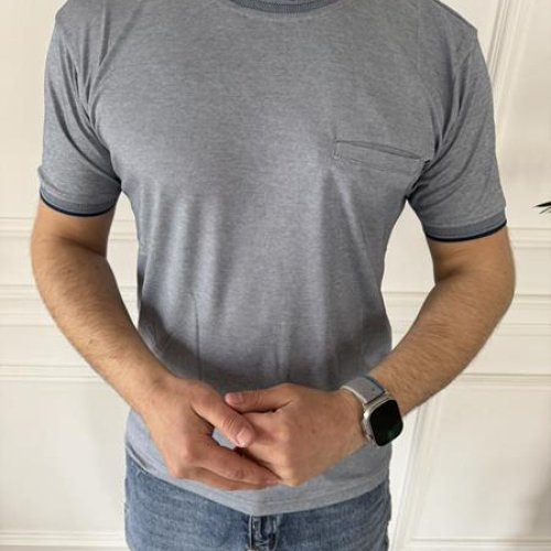 Футболка Nik (L-3XL) 56297 grey (лето) Nik 56297 grey