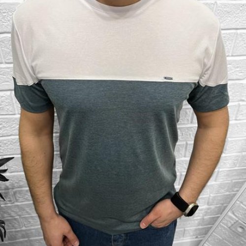 Футболка Nik (M-2XL) 56305 grey (лето) Nik 56305 grey