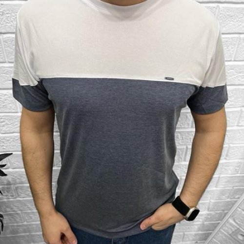 Футболка Nik (M-2XL) 56308 grey (лето) Nik 56308 grey