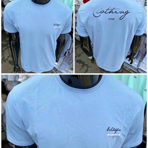 Футболка Nik (2XL-5XL) 56355 l.blue (лето) Nik 56355 l.blue
