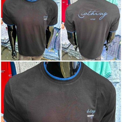Футболка Nik (2XL-5XL) 56357 black (лето) Nik 56357 black