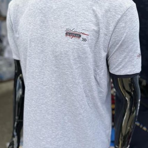 Футболка Nik (2XL-5XL) 56361 l.grey (лето) Nik 56361 l.grey