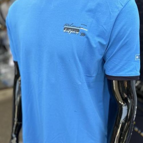 Футболка Nik (2XL-5XL) 56365 blue (лето) Nik 56365 blue