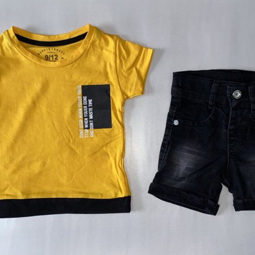 Костюм Baby Boom (1-4) 1138 yellow (лето) Baby Boom 1138 yellow