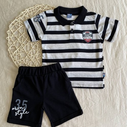 Костюм Baby Boom (3-6) 1140 black (лето) Baby Boom 1140 black