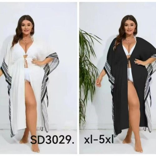 парео Karon (XL-5XL) 3029 black (лето) Karon 3029 black