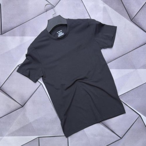 Футболка Rassul (S-2XL) 6232 d.grey (лето) Rassul 6232 d.grey