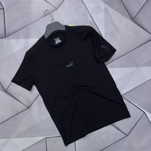 Футболка Rassul (S-2XL) 6241 black (лето) Rassul 6241 black