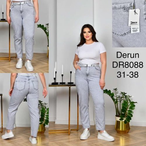 Джинсы Hoan (31-38) DR8088 grey (деми) Hoan DR8088 grey