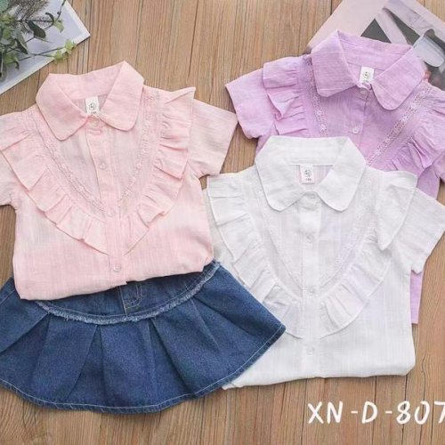 Блузка Фунтик (4-8) D807 lilac (лето) Фунтик D807 lilac