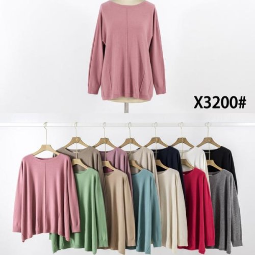 Свитер KissMe (XL-3XL) X3200 mix (деми) KissMe X3200 mix