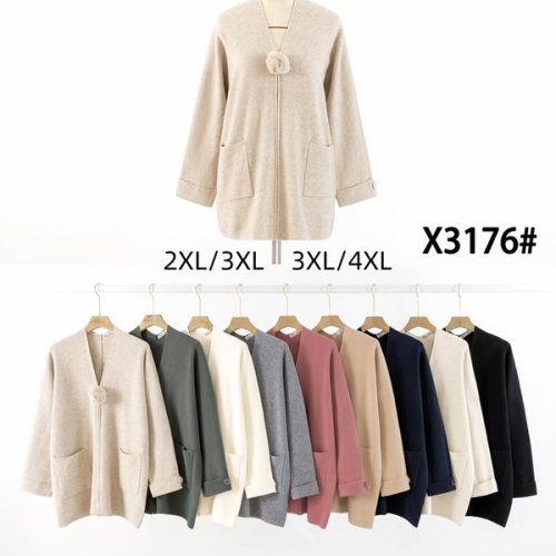 Кардиган KissMe (2XL-4XL) X3176 mix (деми) KissMe X3176 mix