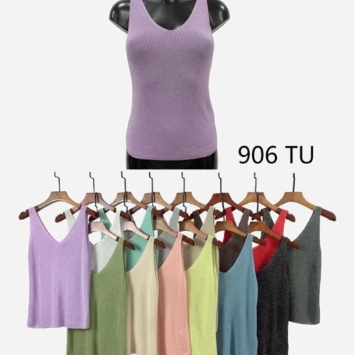 Майка KissMe (XL-3XL) 906TU mix (лето) KissMe 906TU mix