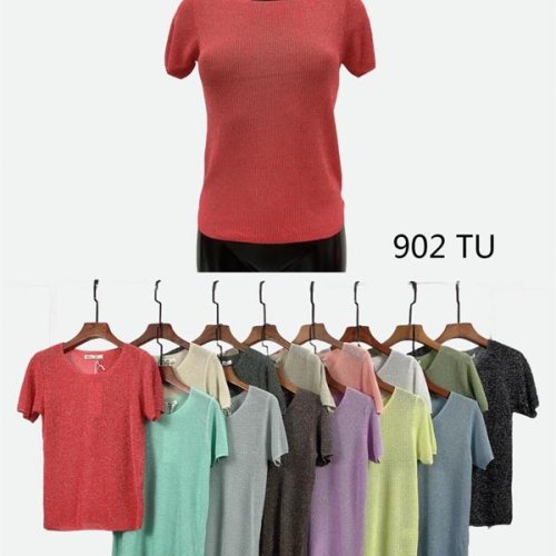 Футболка KissMe (XL-3XL) 902TU mix (лето) KissMe 902TU mix