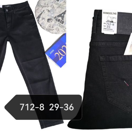 Джинсы God Baron (29-36) 712-8 black (деми) God Baron 712-8 black