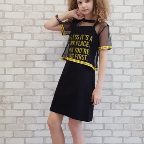 Костюм Gold Kids (134-164) 9174 yellow (лето) Gold Kids 9174 yellow
