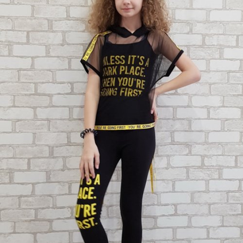 Костюм Gold Kids (134-164) 9183-9201 yellow (лето) Gold Kids 9183-9201 yellow
