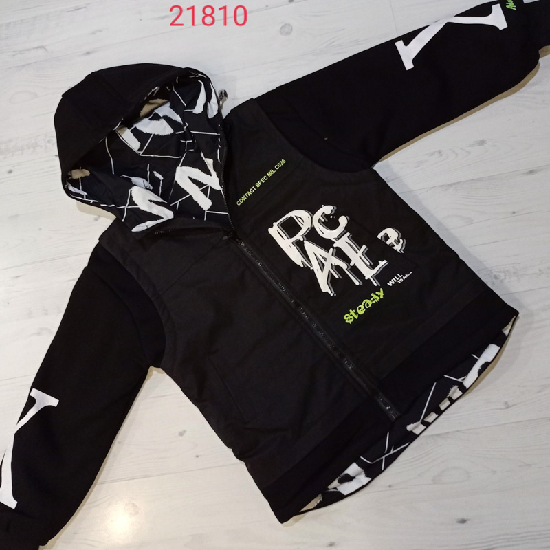 Куртка Malibu2 (150-170) 21810 black (деми)