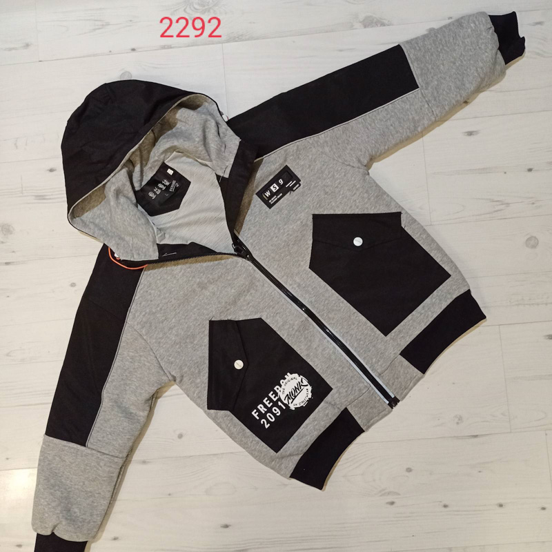 Куртка Malibu2 (150-180) 2292 grey-old-1 (деми)