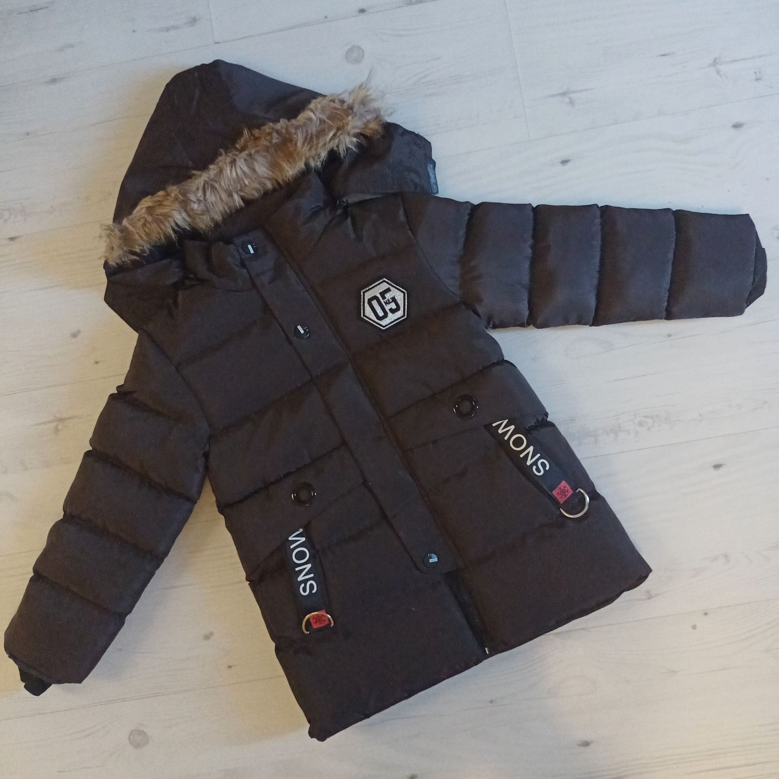 Куртка Malibu2 (5-7) 105 black (зима)