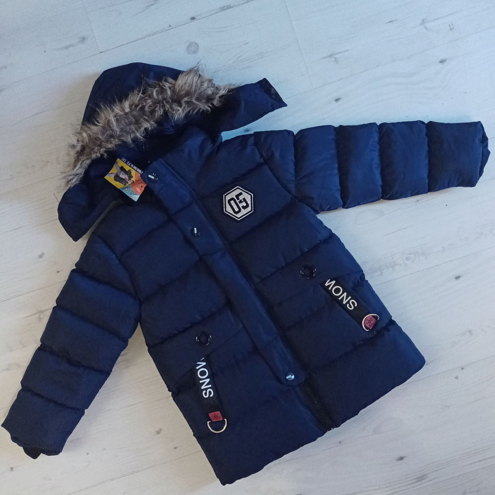 Куртка Malibu2 (5-7) 105 navy (зима)