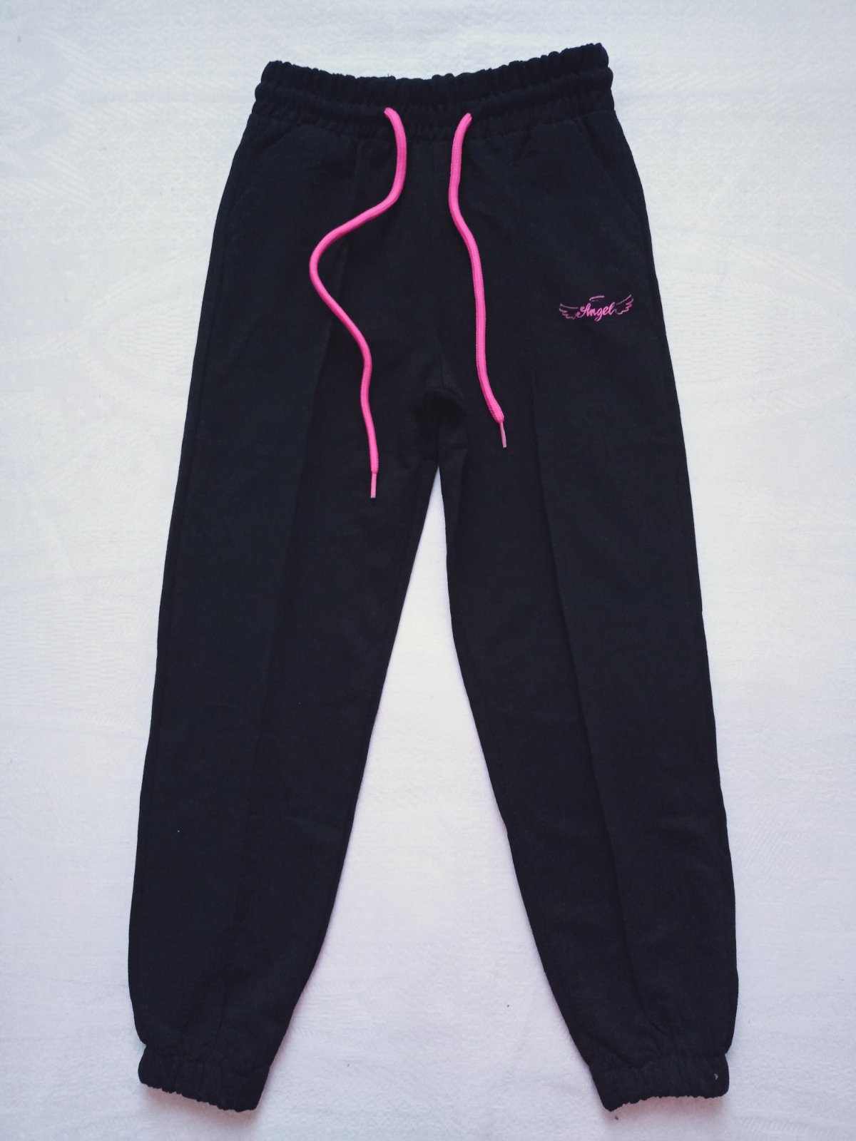 Штаны спорт Malibu2 (4-7) 8000 black (деми)