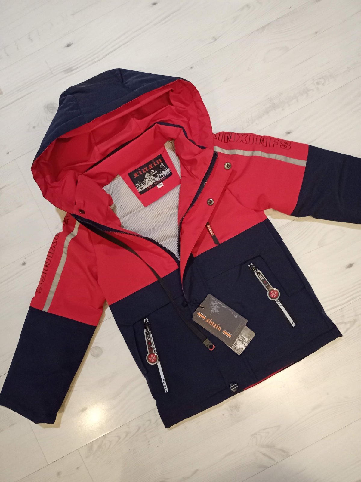 Куртка Malibu2 (92-116) B214 red (деми)