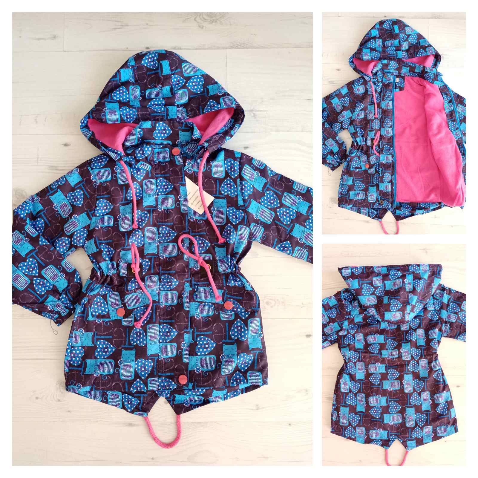 Куртка Malibu2 (3-7) D10 l.blue (деми)