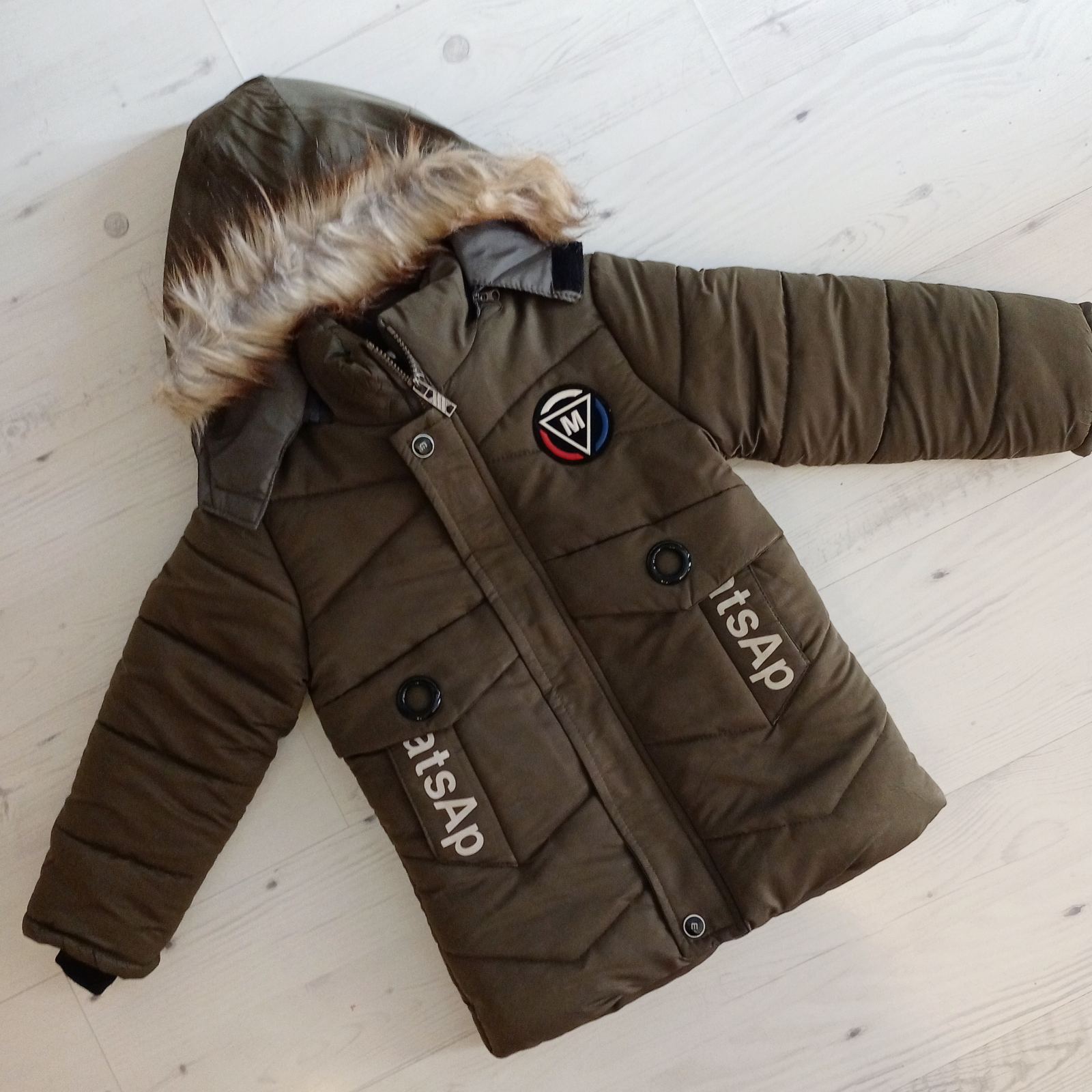 Куртка Malibu2 (5-8) K230 brown (зима)