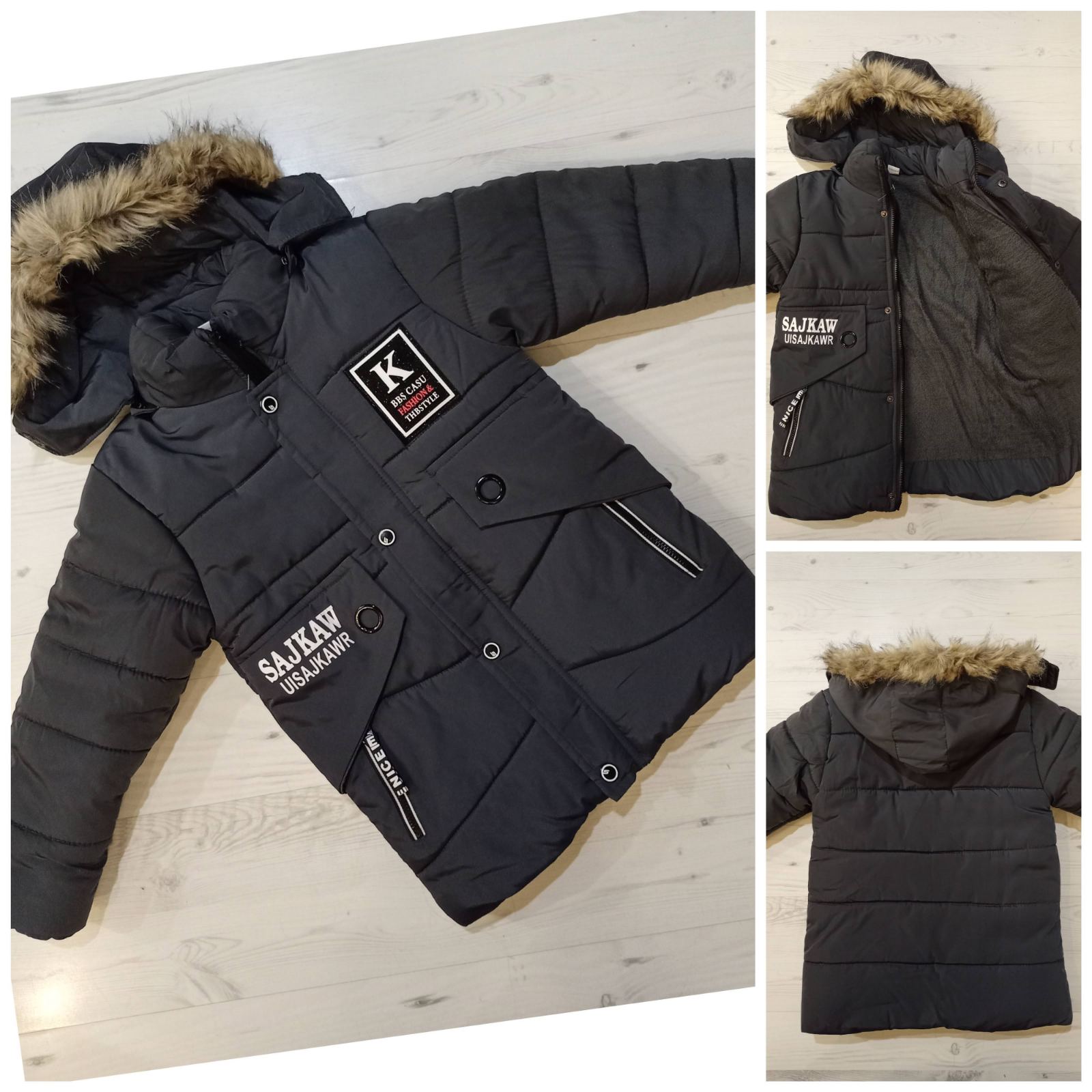 Куртка Malibu2 (6-9) K396 black (зима)