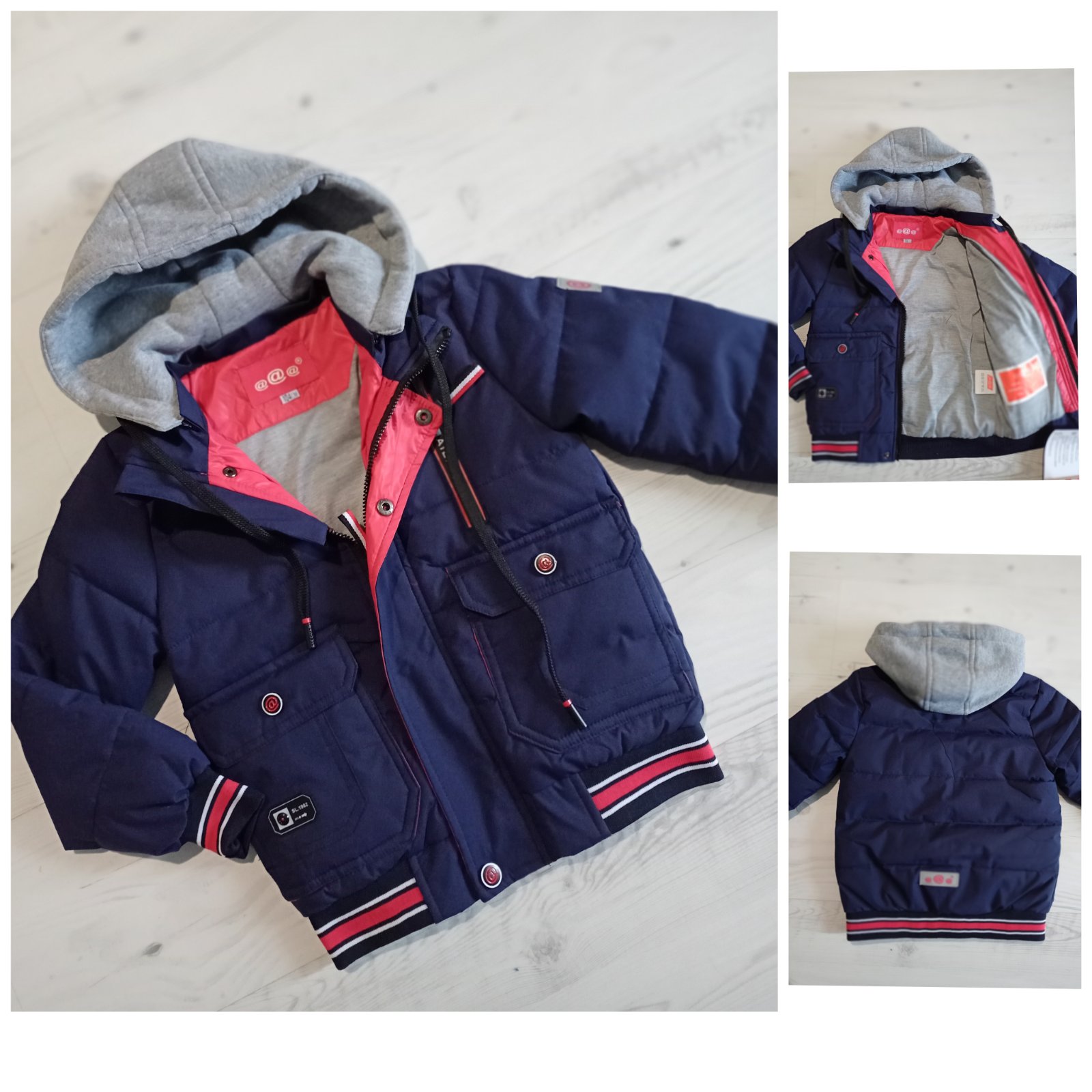 Куртка Malibu2 (104-128) S13 navy (деми)