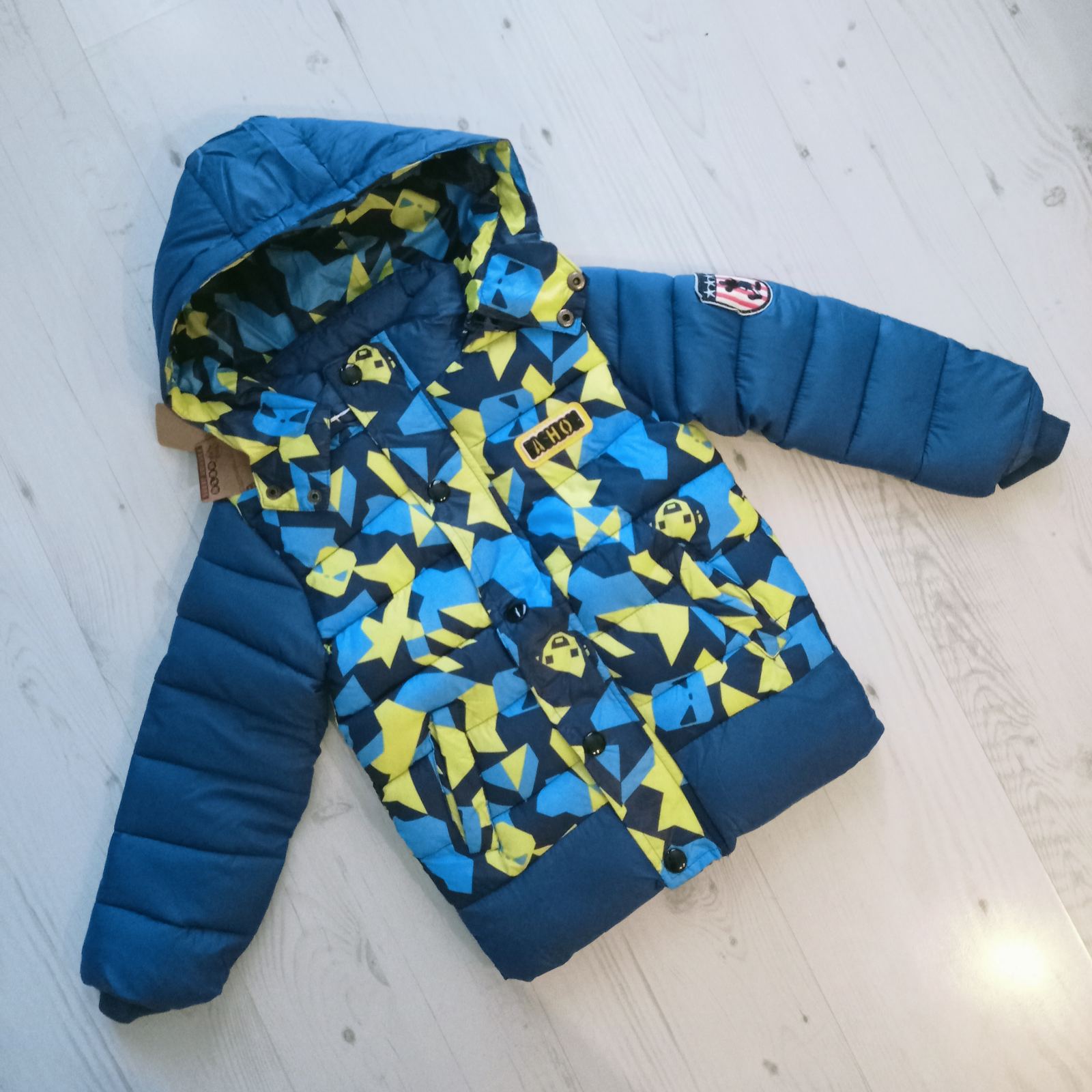 Куртка Malibu2 (4-6) S18 blue (деми)
