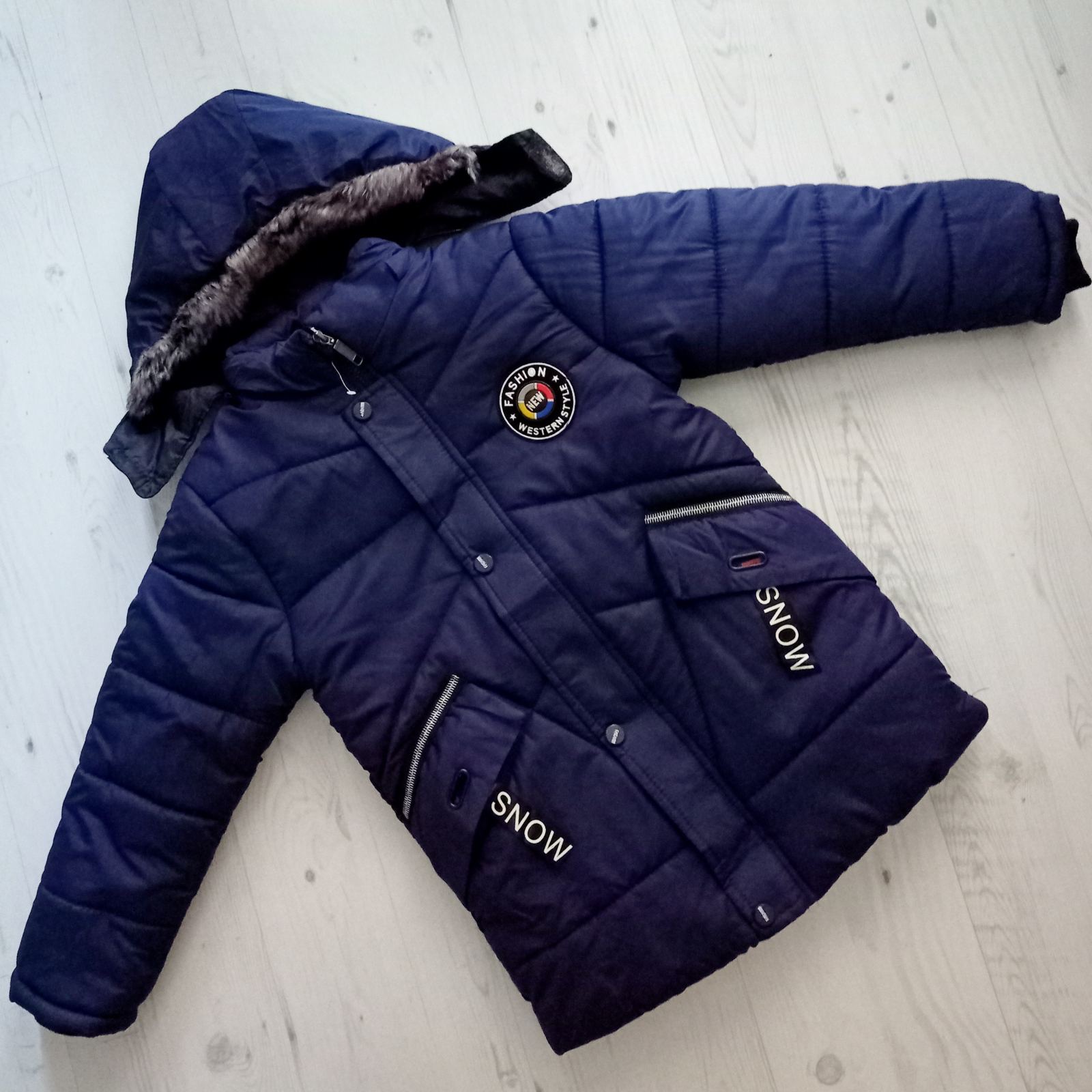Куртка Malibu2 (5-7) K125 blue (деми)