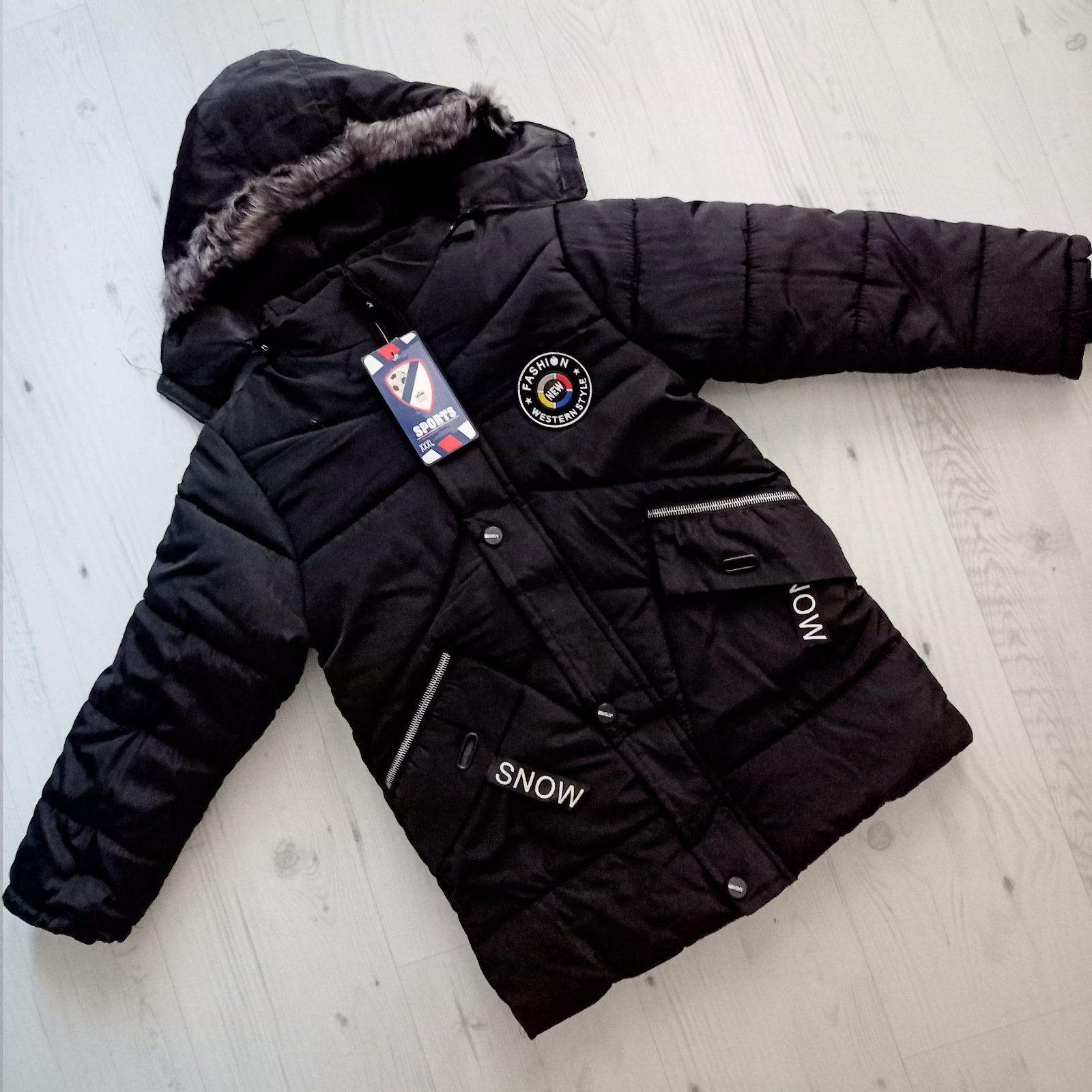 Куртка Malibu2 (5-7) K125 black (деми)