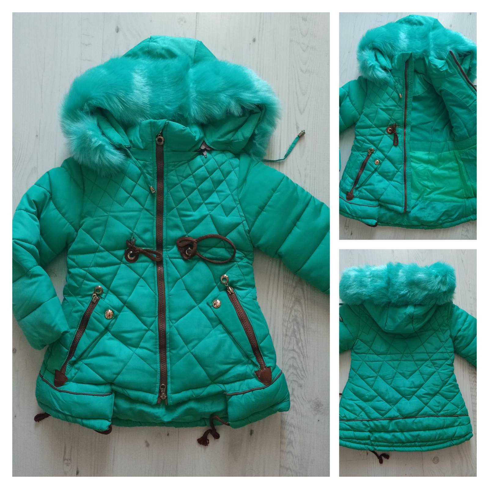 Куртка Malibu2 (104-128) 1626 l.green (зима)