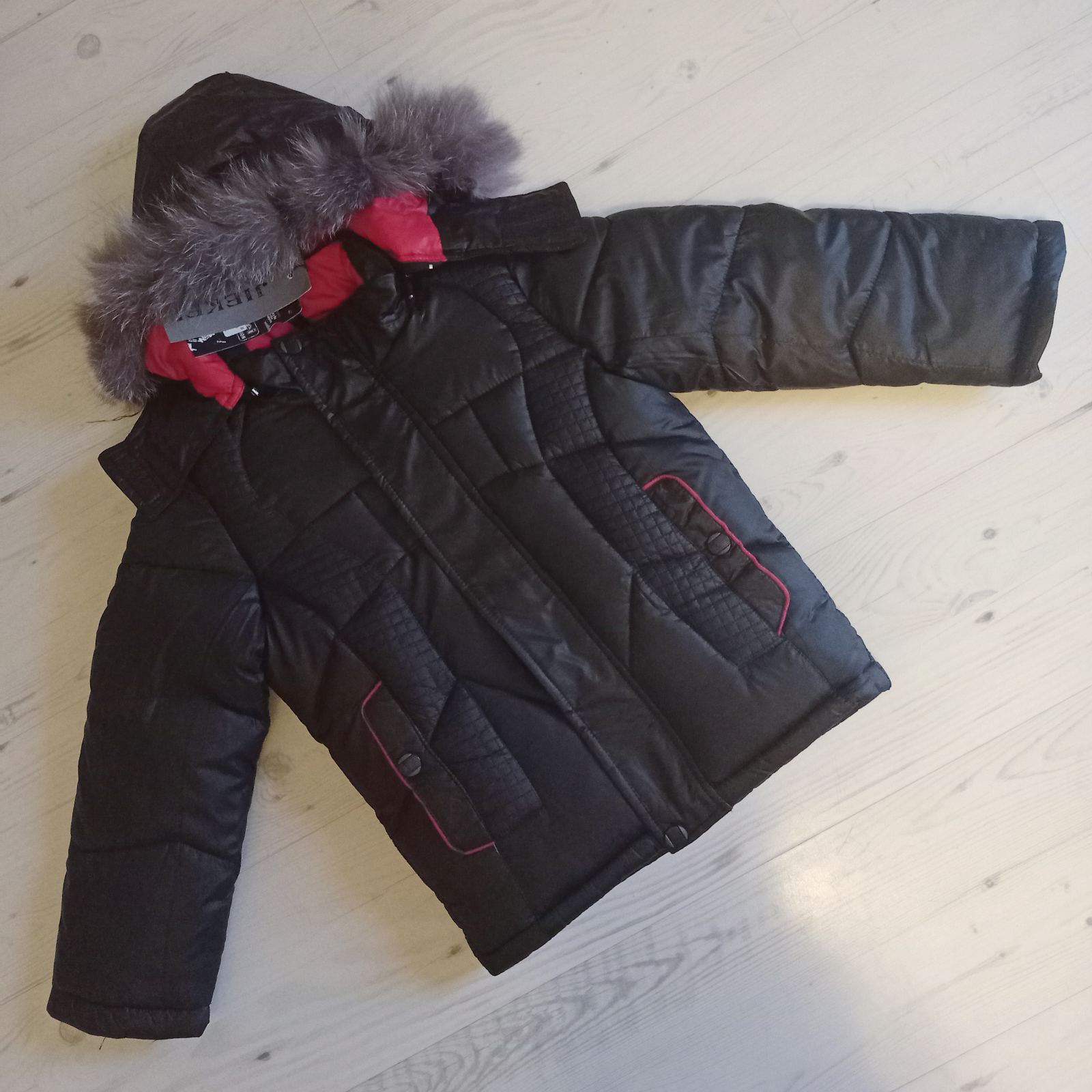 Куртка Malibu2 (5-8) S9 black (зима)