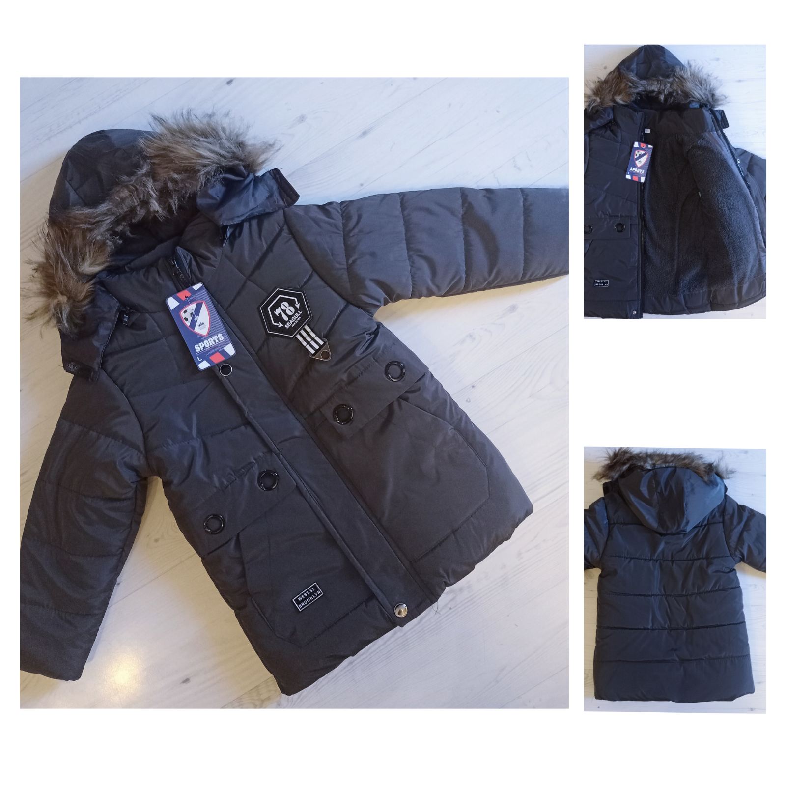 Куртка Malibu2 (5-7) K260 navy (зима)