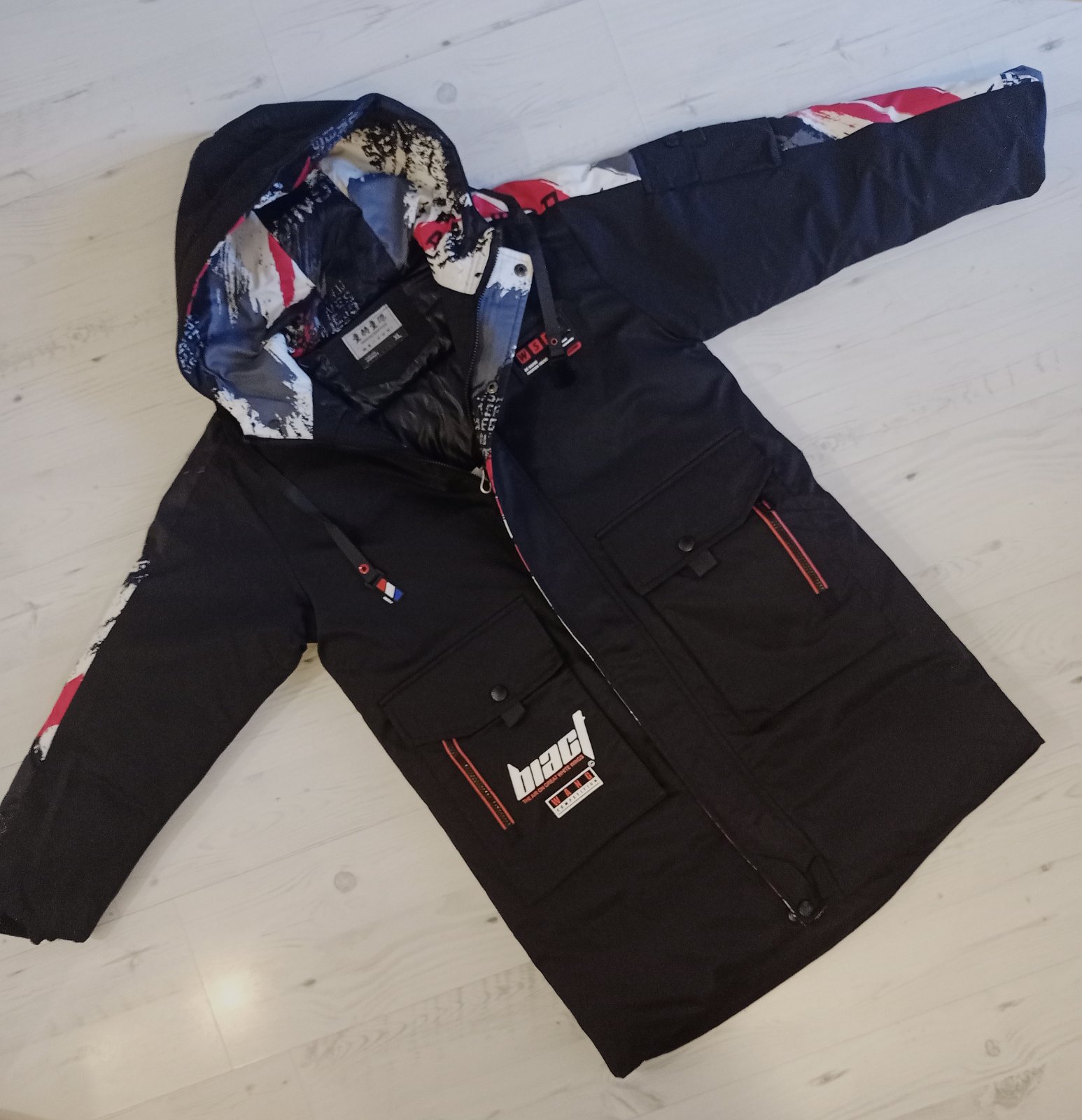 Куртка Malibu2 (12-15) 2666 black (зима)