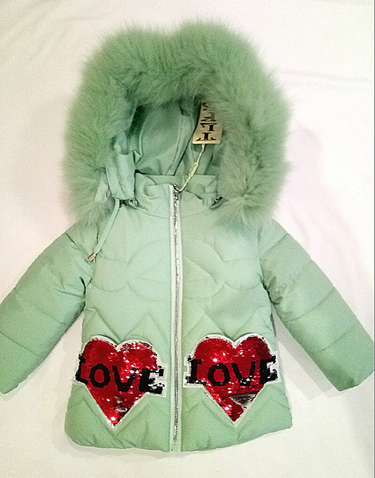 Куртка Malibu2 (74-98) HL937 green (зима)