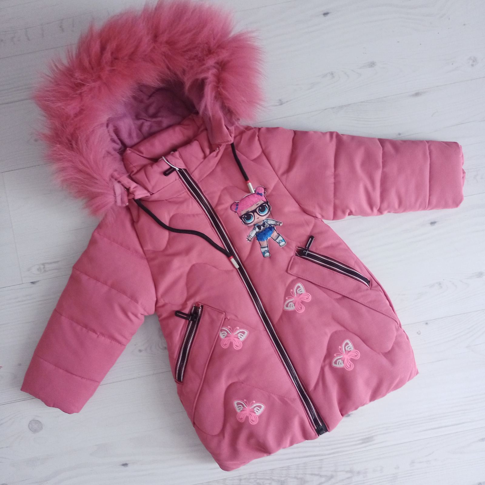 Куртка Malibu2 (86-110) S21 pink (зима)