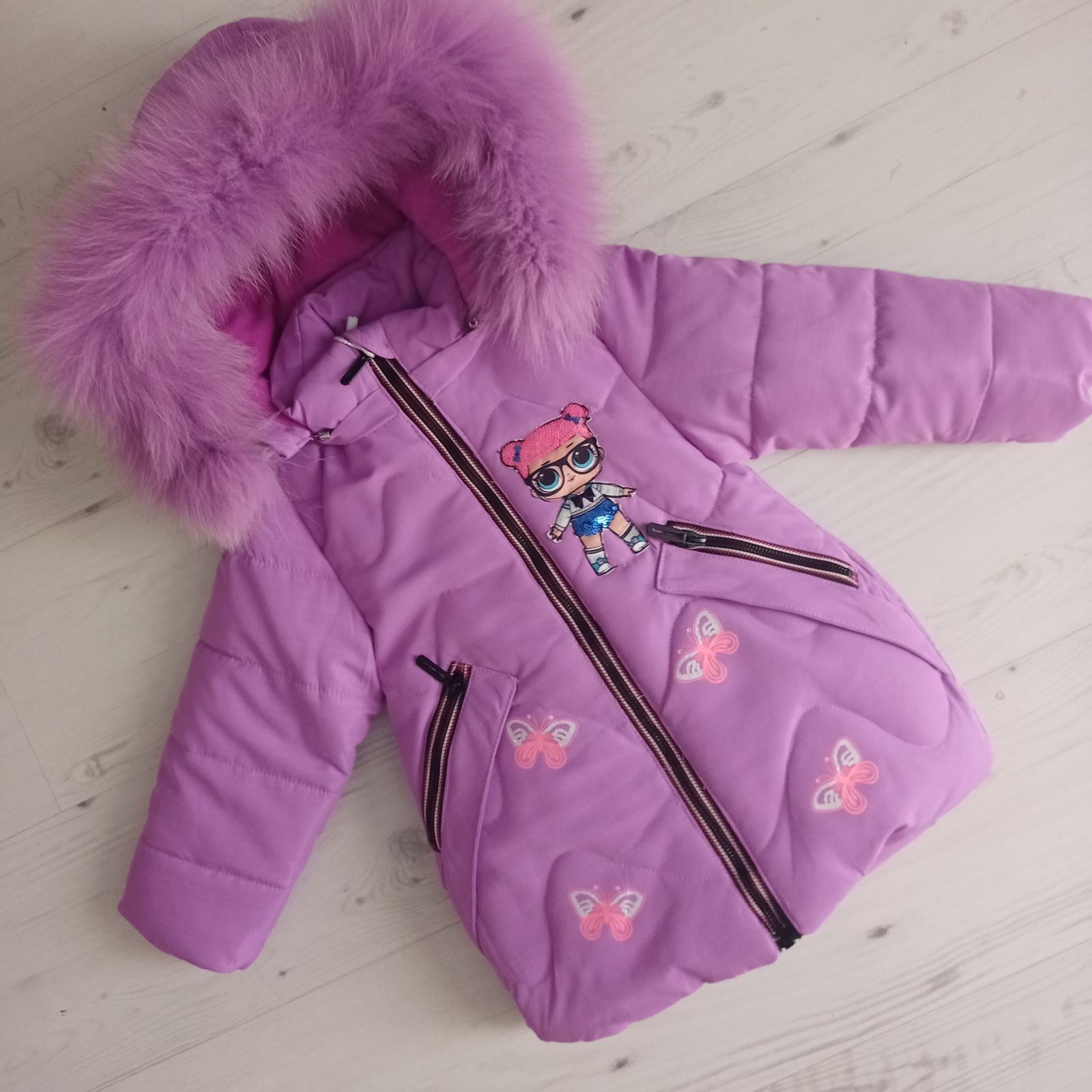 Куртка Malibu2 (86-110) S23 purple (зима)