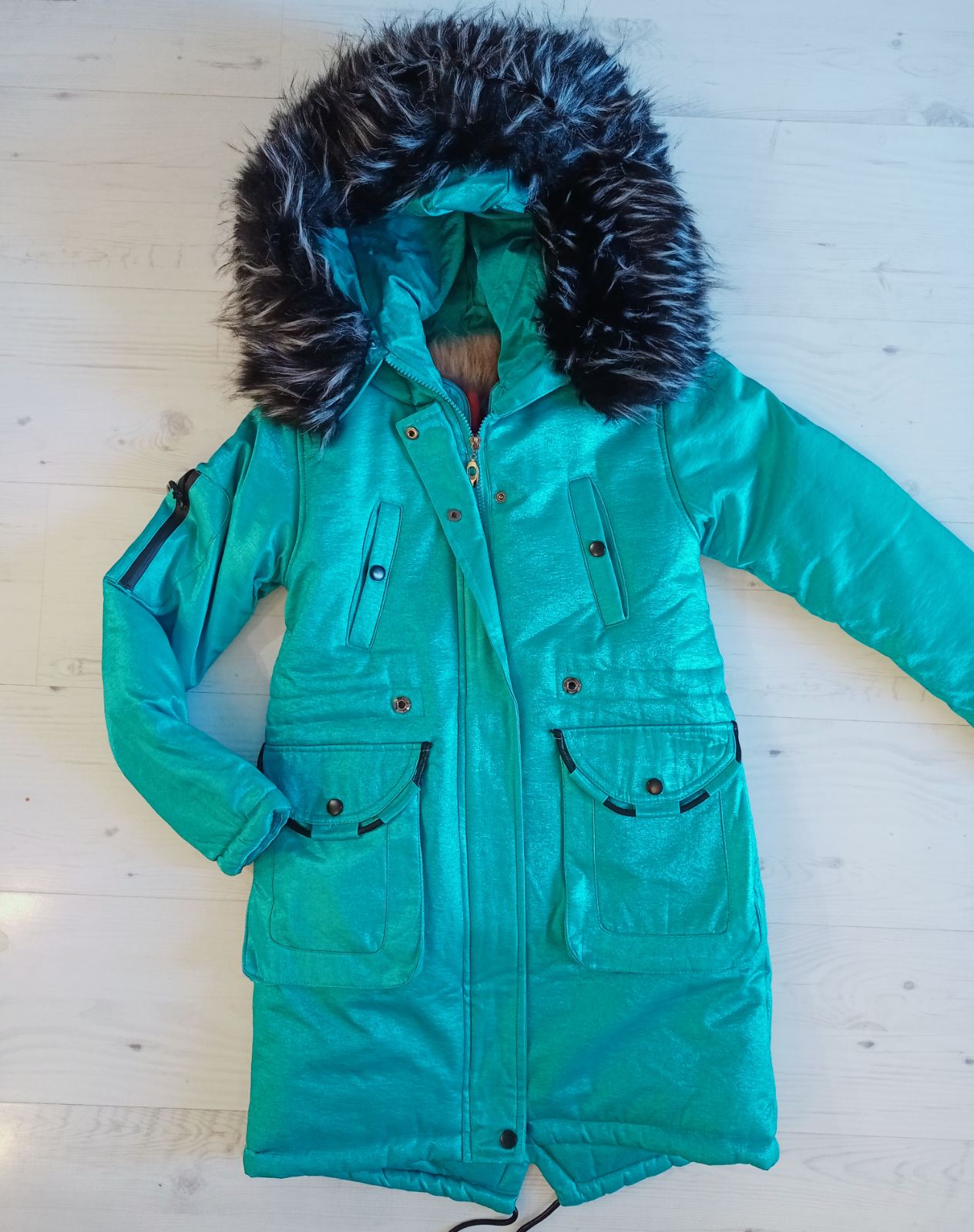 Куртка Malibu2 (146-164) L8918 l.blue (зима)