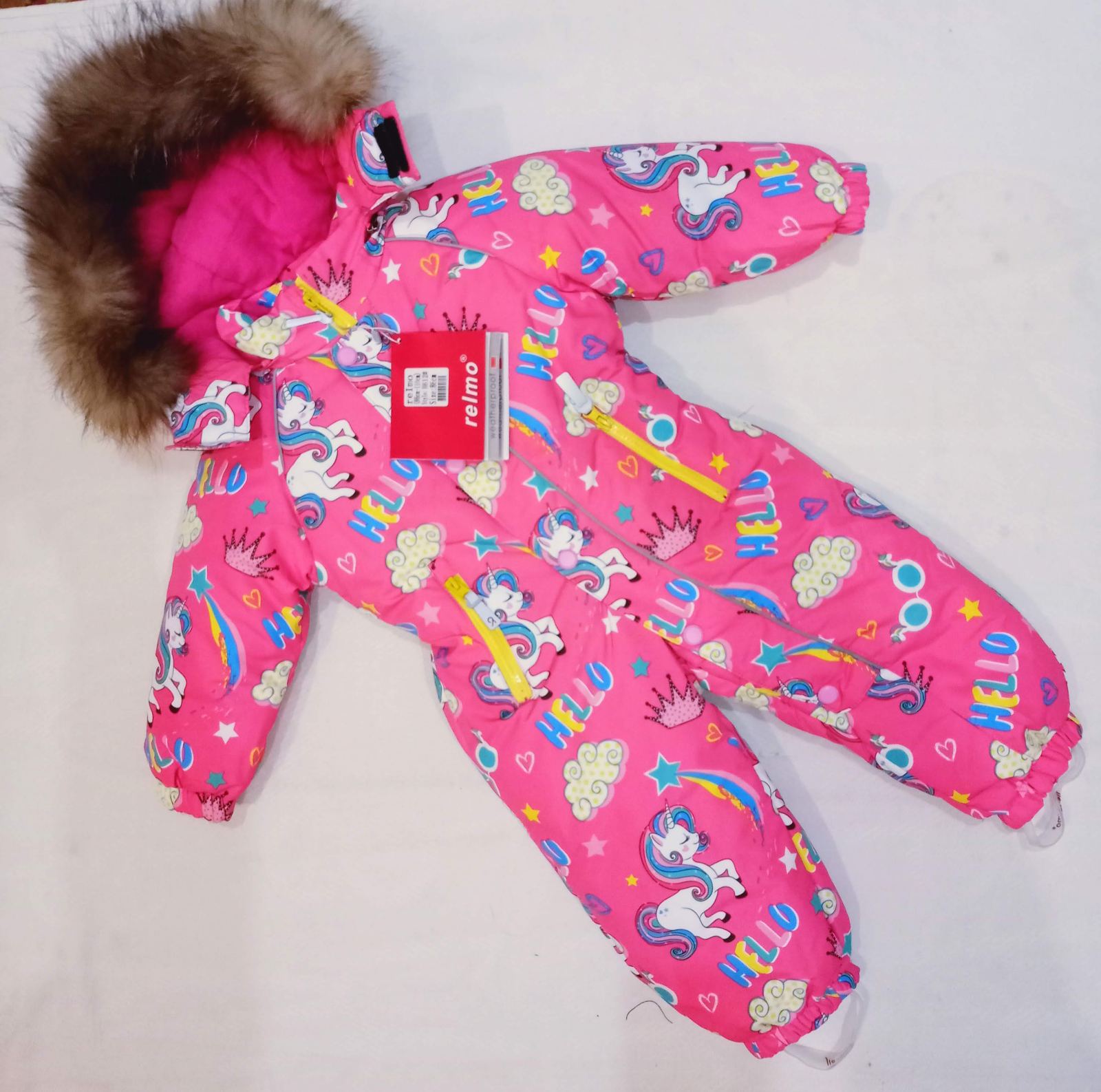 Комбинезон Malibu2 (80-104) H612 pink (зима)