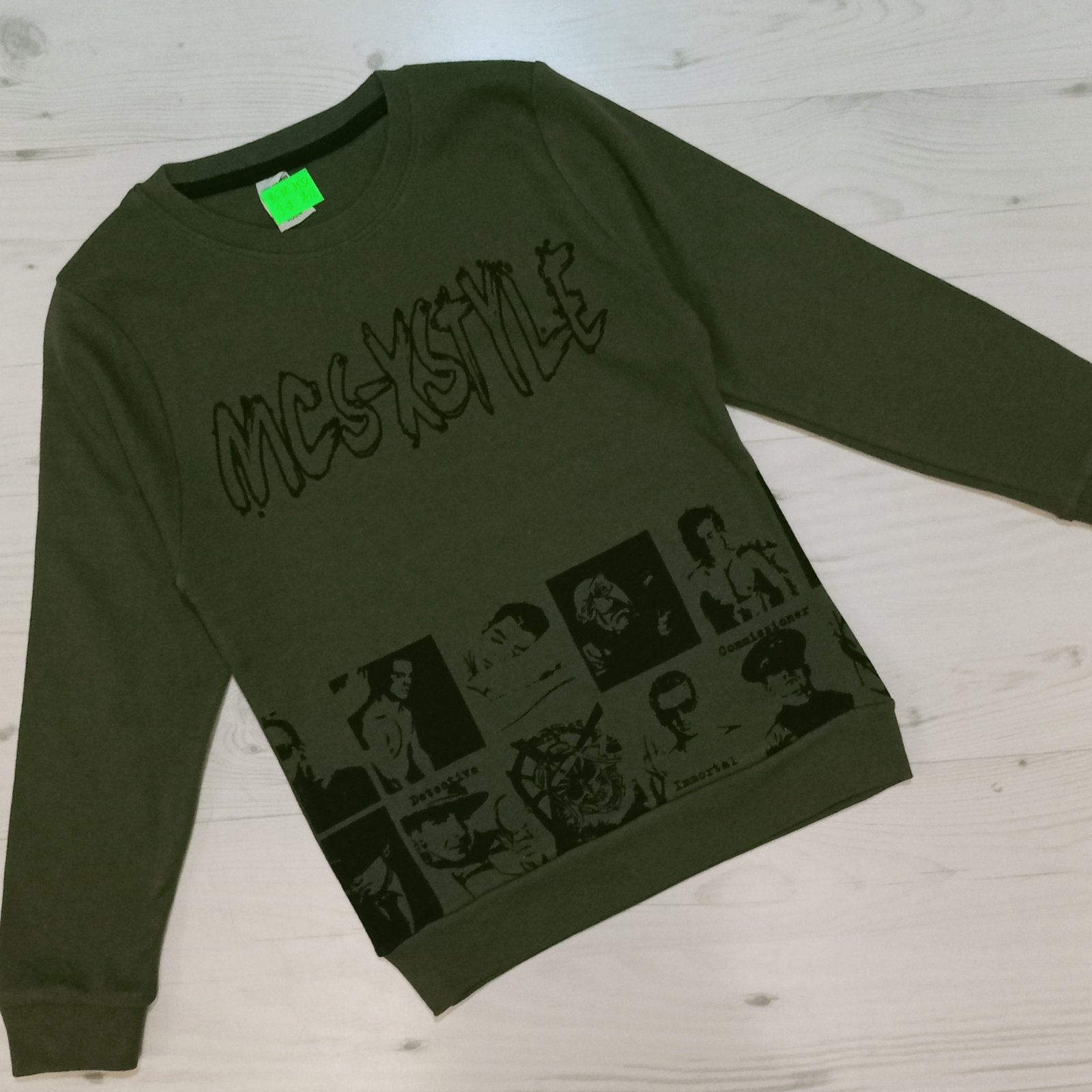 Свитер Malibu2 (8-12) 3551 green (деми)